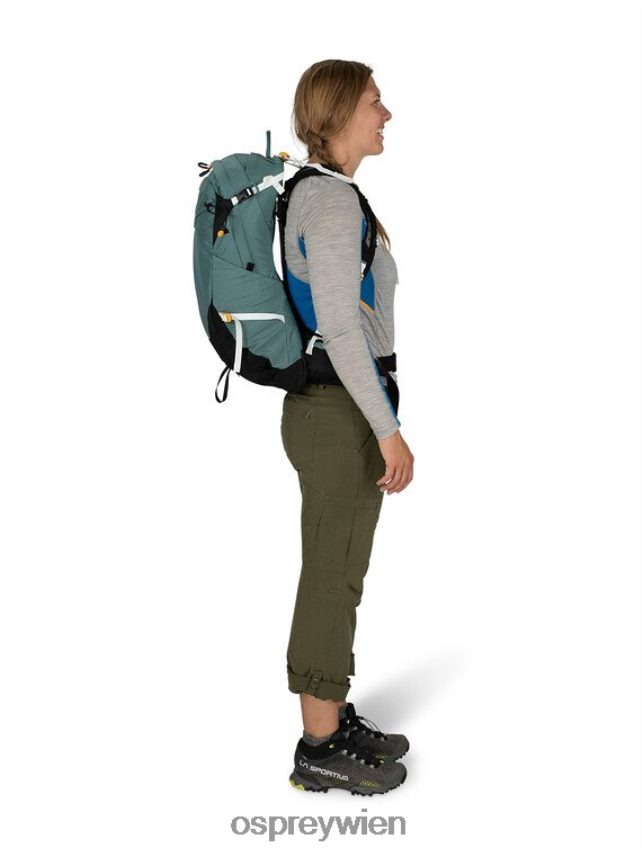 Frauen Sirrus 24-tägiges Wandern Osprey Blaubeere Rucksack J4028N288