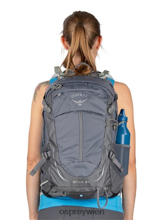 Frauen Sirrus 24-tägiges Wandern Osprey Tunnelblick grau Rucksack J4028N285