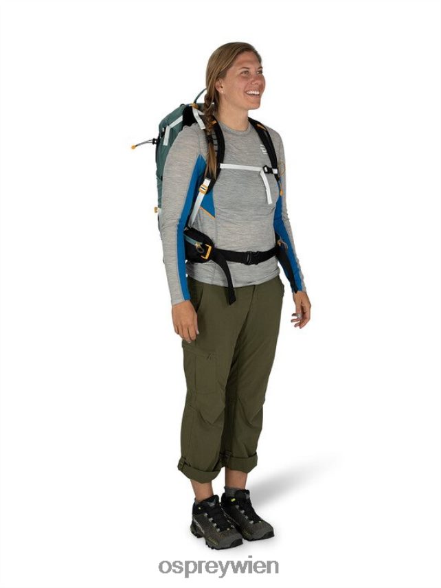 Frauen Sirrus 24-tägiges Wandern Osprey Tunnelblick grau Rucksack J4028N285