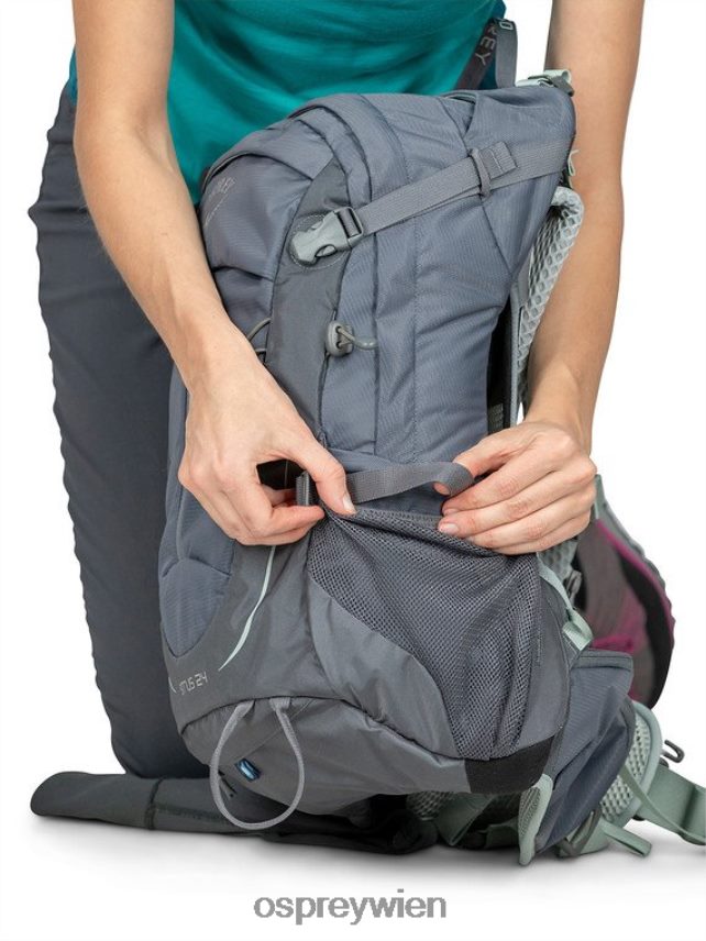 Frauen Sirrus 24-tägiges Wandern Osprey saftiges Grün Rucksack J4028N287