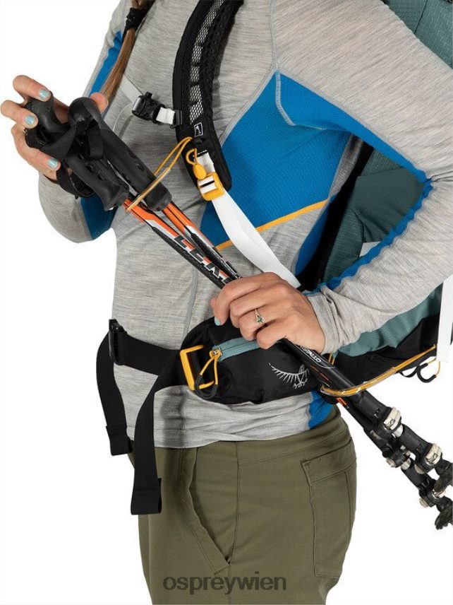 Frauen Sirrus 24-tägiges Wandern Osprey saftiges Grün Rucksack J4028N287