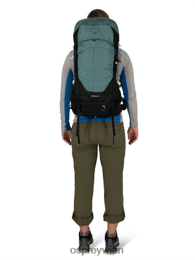 Frauen Sirrus 36 leichtes Rucksackwandern | Tageswandern Osprey gedämpftes Weltraumblau Rucksack J4028N294