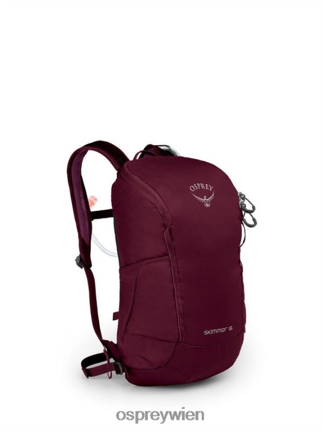 Frauen Skimmer 16 Wandern | Flüssigkeitszufuhr Osprey Pflaumenrot Rucksack J4028N414