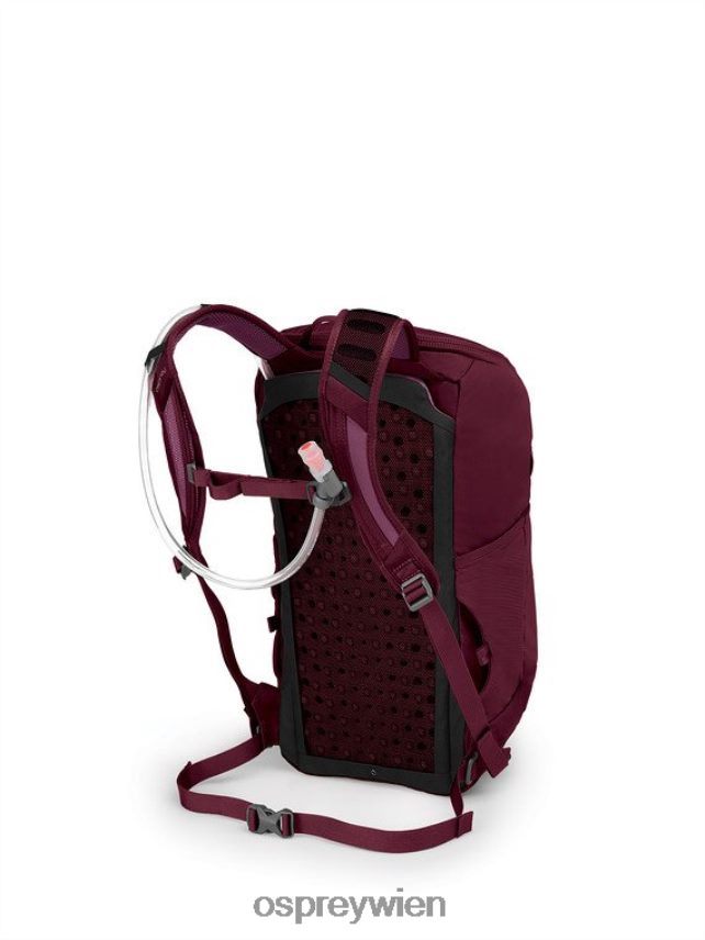 Frauen Skimmer 16 Wandern | Flüssigkeitszufuhr Osprey Pflaumenrot Rucksack J4028N414