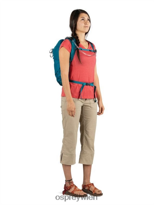 Frauen Skimmer 16 Wandern | Flüssigkeitszufuhr Osprey Saphirblau Rucksack J4028N415