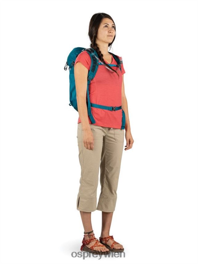 Frauen Skimmer 20 Wandern | Flüssigkeitszufuhr Osprey Pflaumenrot Rucksack J4028N416