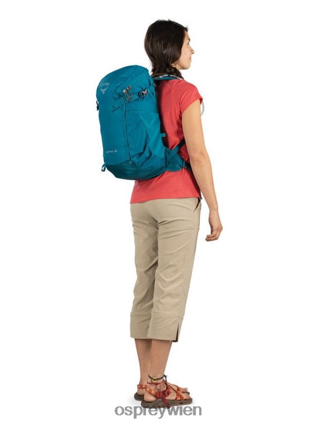 Frauen Skimmer 20 Wandern | Flüssigkeitszufuhr Osprey Pflaumenrot Rucksack J4028N416