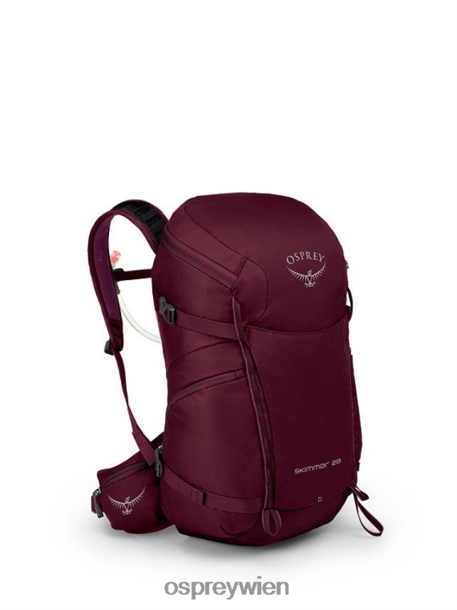 Frauen Skimmer 28 Wandern | Flüssigkeitszufuhr Osprey Pflaumenrot Rucksack J4028N417