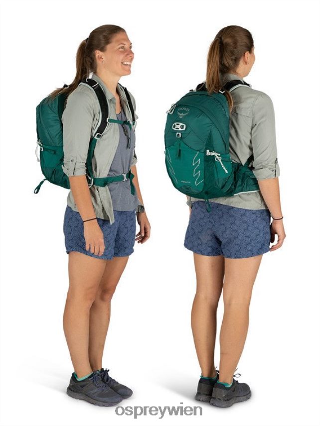 Frauen Sturm 20 Tage Wandern Osprey Stealth-Schwarz Rucksack J4028N333