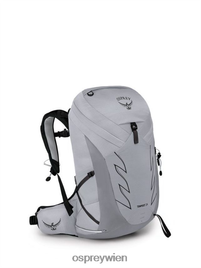 Frauen Sturm 24 Wandern | Multisport Osprey Aluminiumgrau Rucksack J4028N342