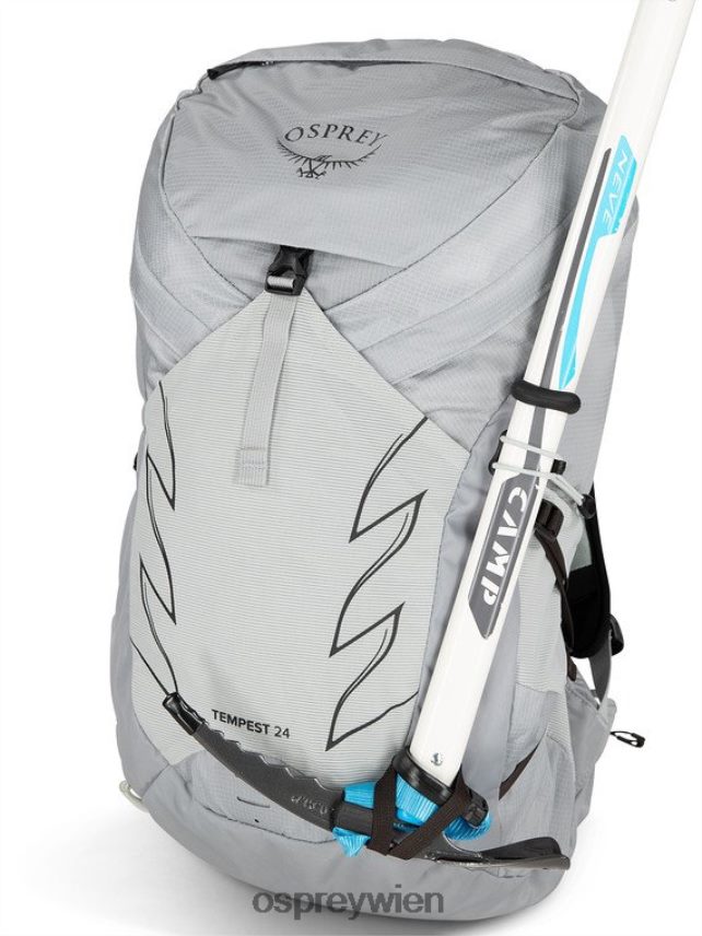 Frauen Sturm 24 Wandern | Multisport Osprey Aluminiumgrau Rucksack J4028N342