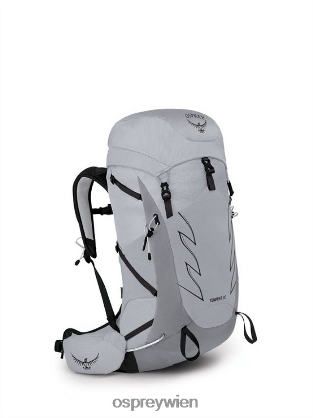 Frauen Sturm 30 Tage Wandern Osprey Aluminiumgrau Rucksack J4028N346