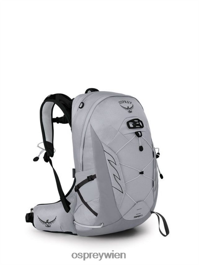 Frauen Sturm 9 Wandern | Multisport Osprey Aluminiumgrau Rucksack J4028N328