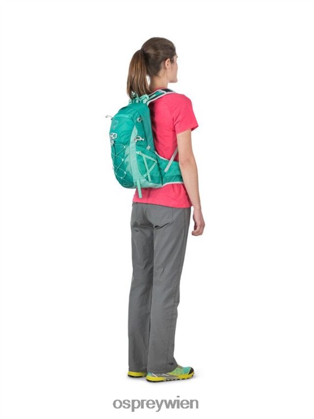 Frauen Sturm 9 Wandern | Multisport Osprey Jaspisgrün Rucksack J4028N329