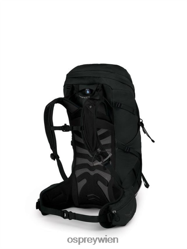 Frauen tempest 34 leichtes Rucksackwandern | Wandern | Multisport Osprey Stealth-Schwarz Rucksack J4028N348