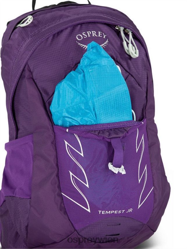 Kinder Tempest Jr Wandern | Multisport Osprey Jaspisgrün Rucksack J4028N352