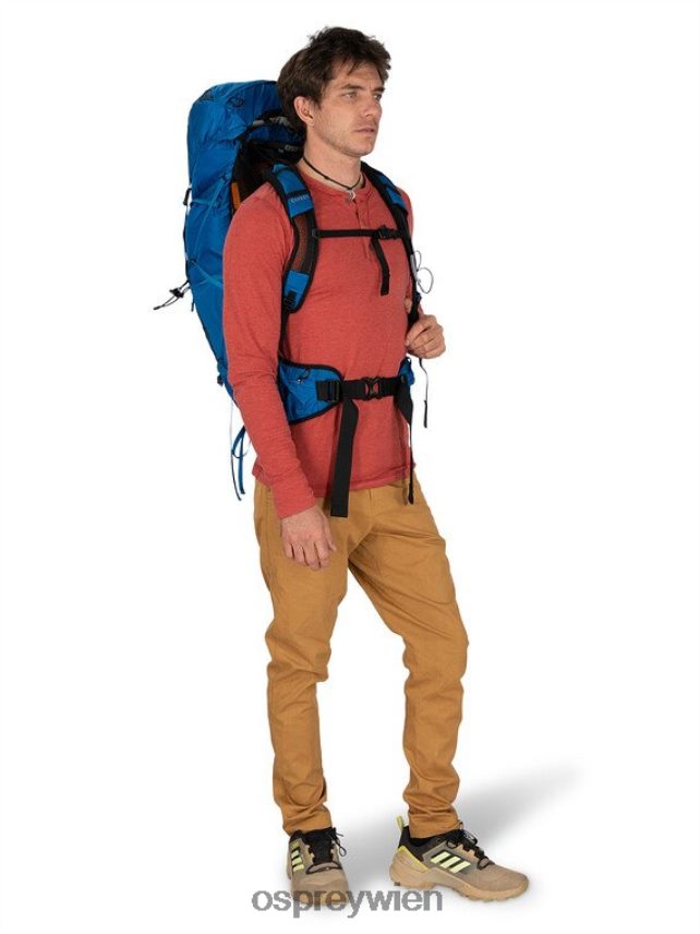 Männer Exos 38 Ultraleichter Rucksack | Tageswandern Osprey Wolframgrau Rucksack J4028N248