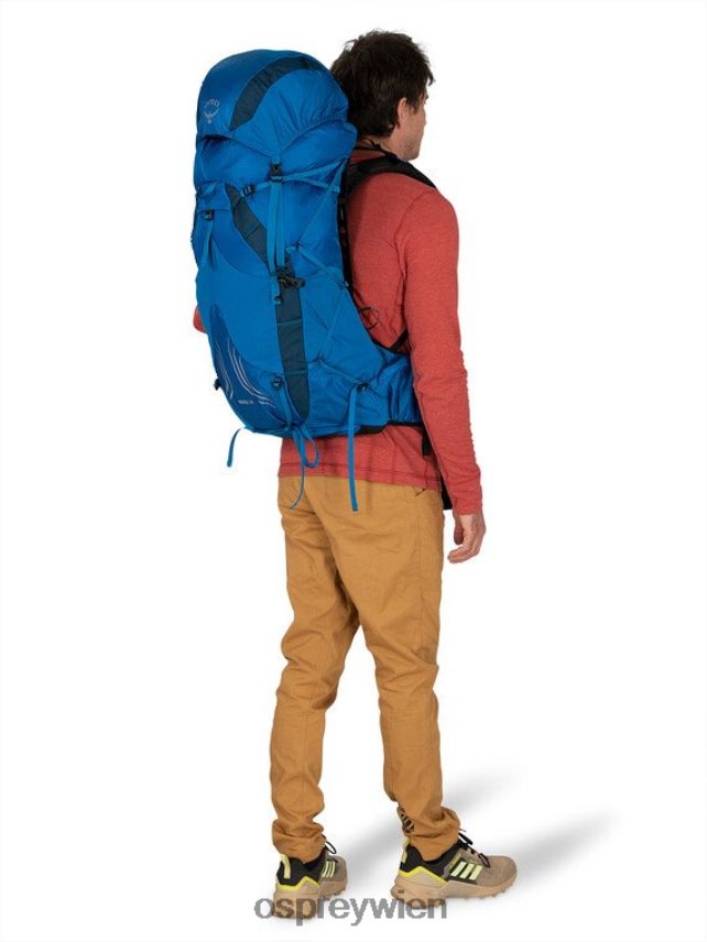 Männer Exos 38 Ultraleichter Rucksack | Tageswandern Osprey Wolframgrau Rucksack J4028N248