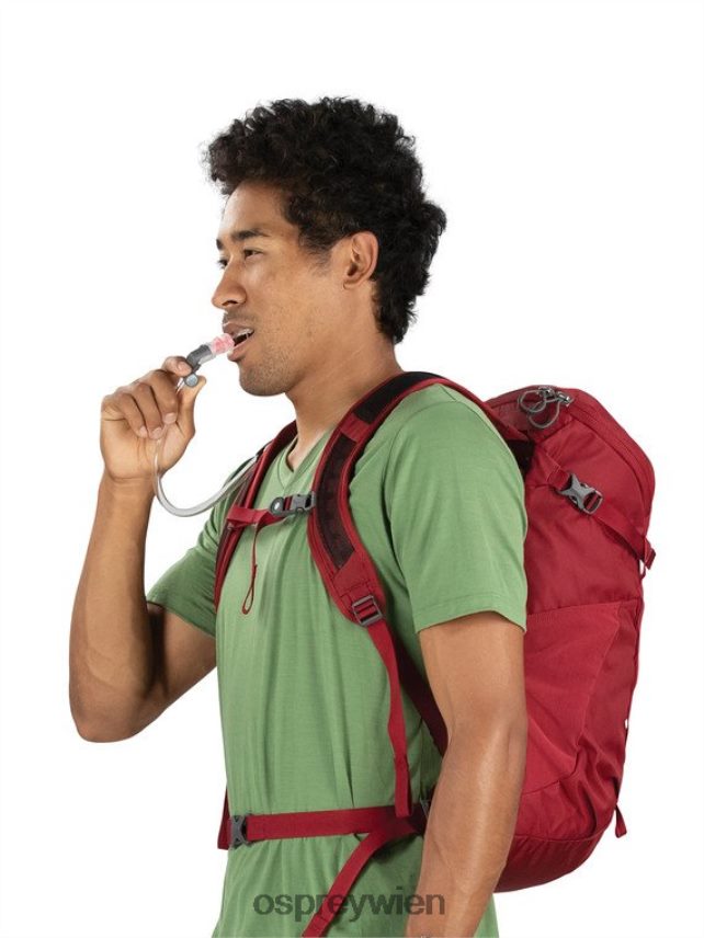 Männer Skarabäus 18 Wandern | Flüssigkeitszufuhr Osprey Schwarz Rucksack J4028N403
