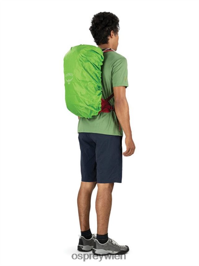 Männer Skarabäus 18 Wandern | Flüssigkeitszufuhr Osprey mystisches Rot Rucksack J4028N402