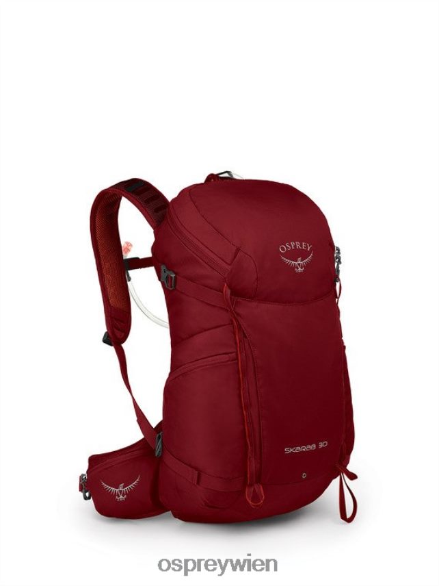 Männer Skarabäus 30 Wandern | Flüssigkeitszufuhr Osprey mystisches Rot Rucksack J4028N412