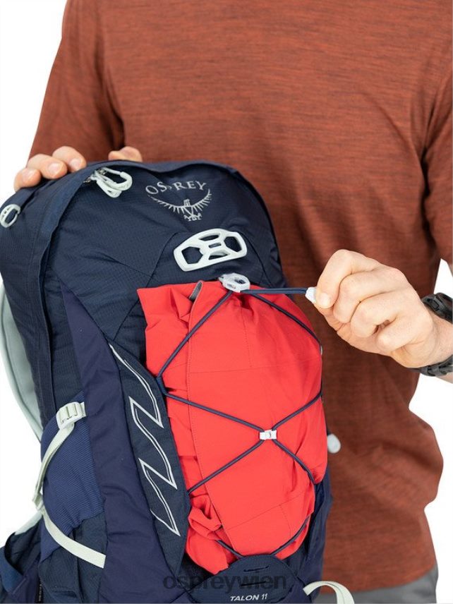Männer Talon 11 Wandern | Multisport Osprey Keramikblau Rucksack J4028N300