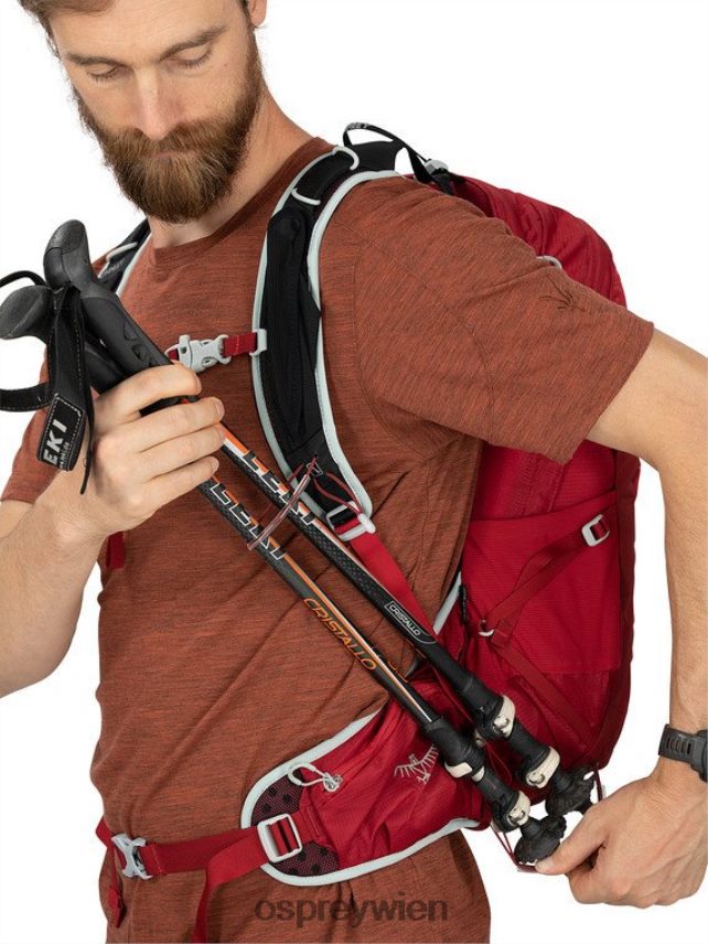 Männer Talon 22 Tage Wandern Osprey Keramikblau Rucksack J4028N305