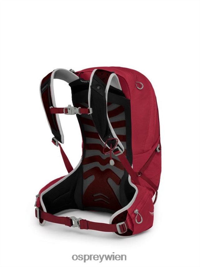 Männer Talon 22 Tage Wandern Osprey kosmisches Rot Rucksack J4028N302