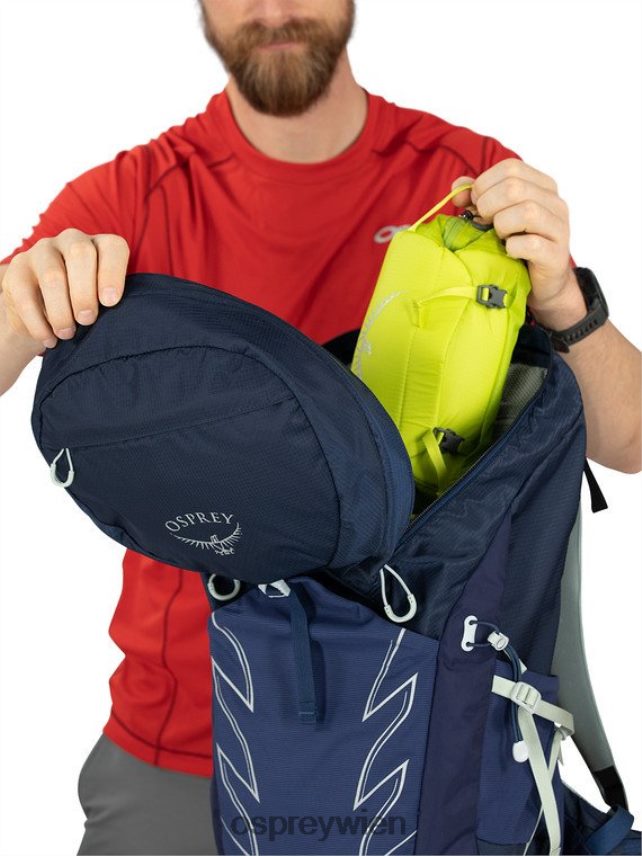 Männer Talon 26 Wandern | Multisport Osprey Sonnenfinsternis grau Rucksack J4028N308