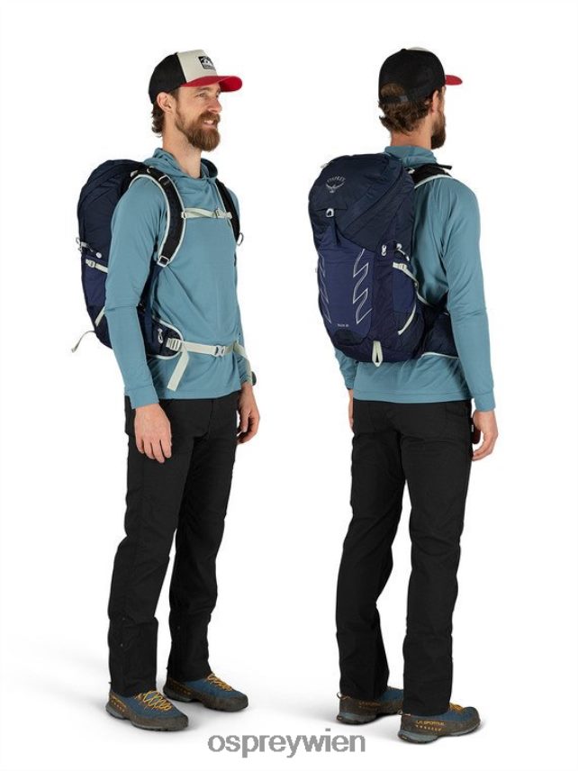 Männer Talon 26 Wandern | Multisport Osprey kosmisches Rot Rucksack J4028N307