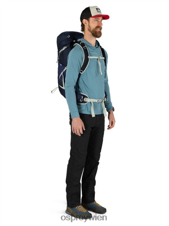 Männer Talon 33 Tage Wandern Osprey Keramikblau Rucksack J4028N314