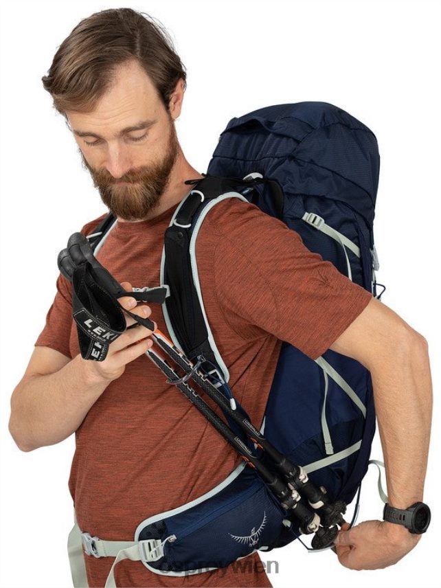 Männer Talon 33 Tage Wandern Osprey Keramikblau Rucksack J4028N314