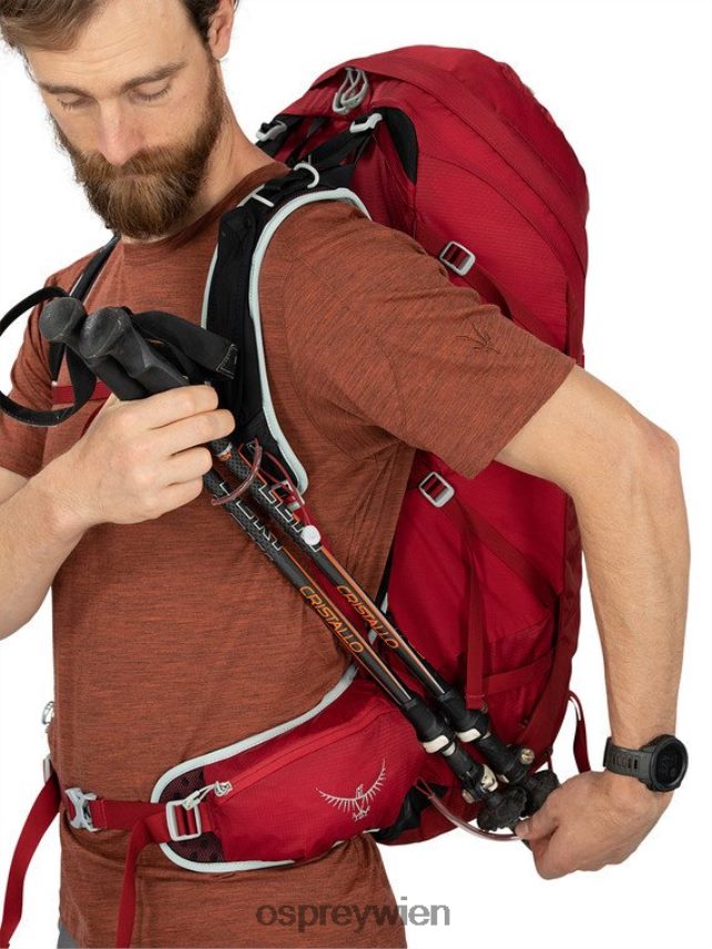 Männer Talon 33 Tage Wandern Osprey Sonnenfinsternis grau Rucksack J4028N312