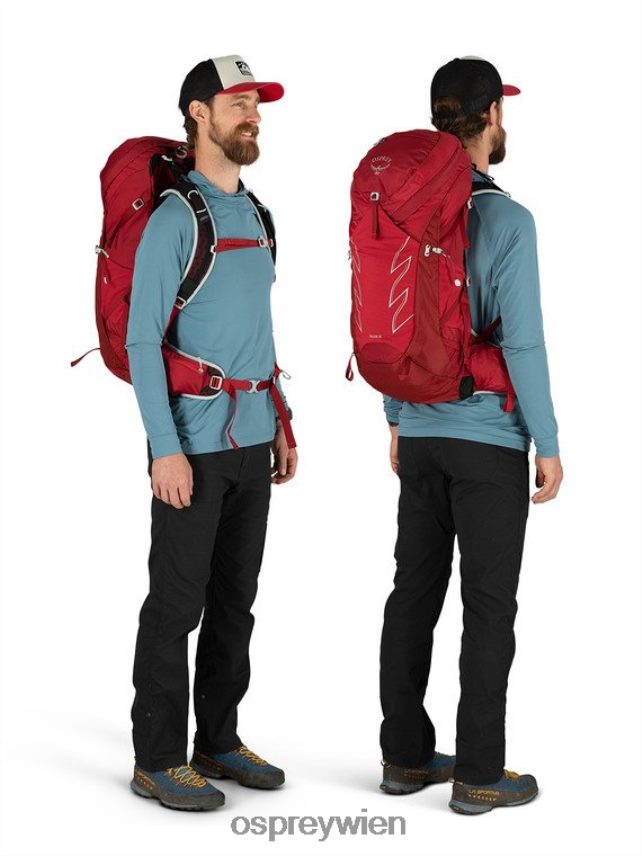 Männer Talon 36 Rucksackreisen | Wandern | Multisport Osprey Sonnenfinsternis grau Rucksack J4028N324