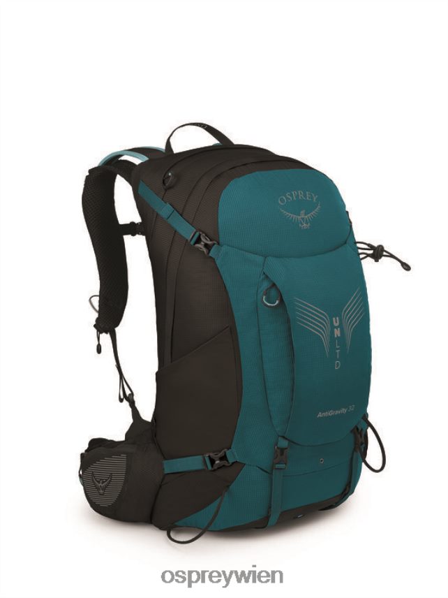 Männer Unltd Antigravity 32 Wandern Osprey Peytogrün Rucksack J4028N237