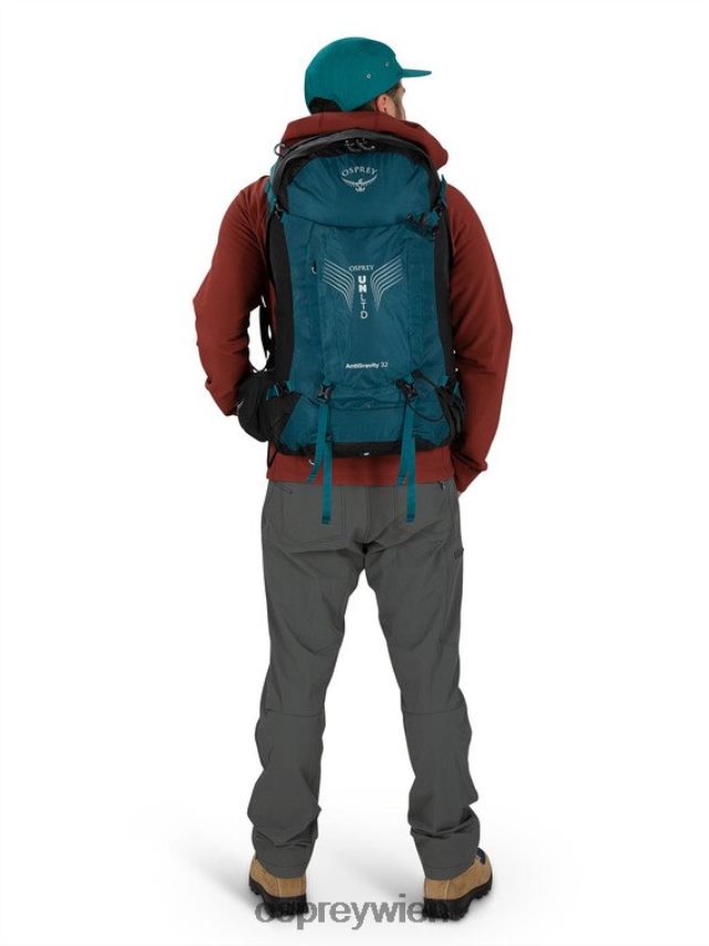 Männer Unltd Antigravity 32 Wandern Osprey Peytogrün Rucksack J4028N237
