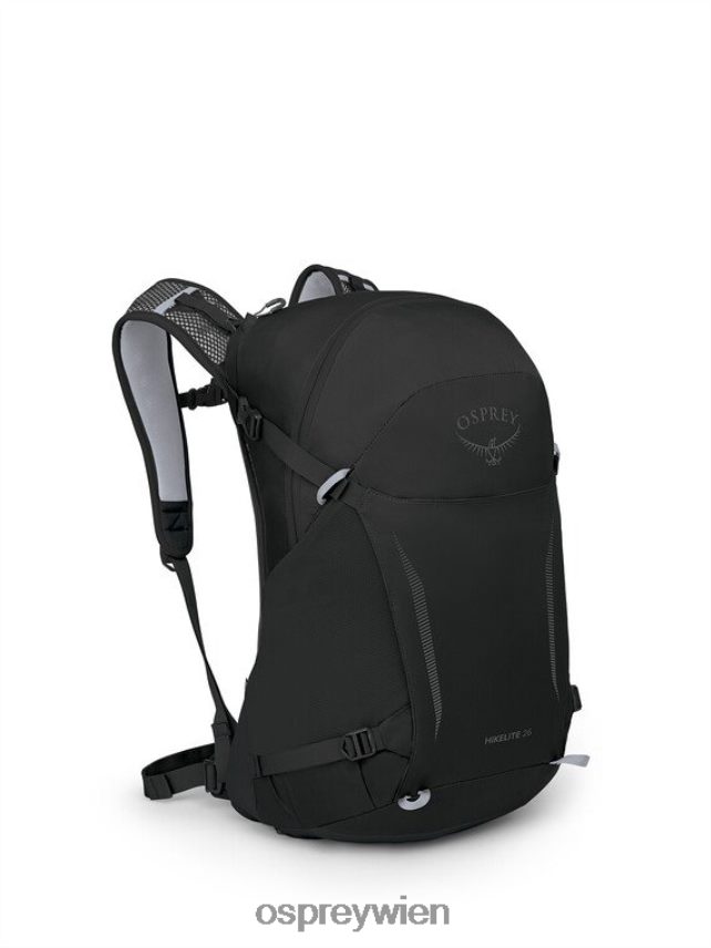 unisex Hikelite 26 Wandern Osprey Schwarz Rucksack J4028N205