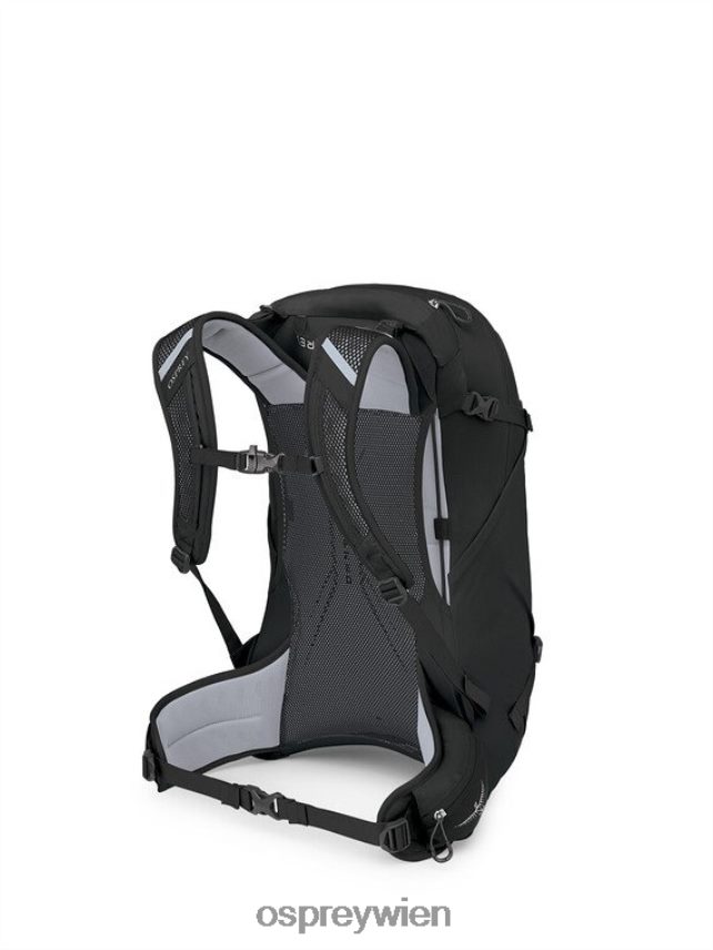 unisex Hikelite 28 Wandern Osprey Schwarz Rucksack J4028N209