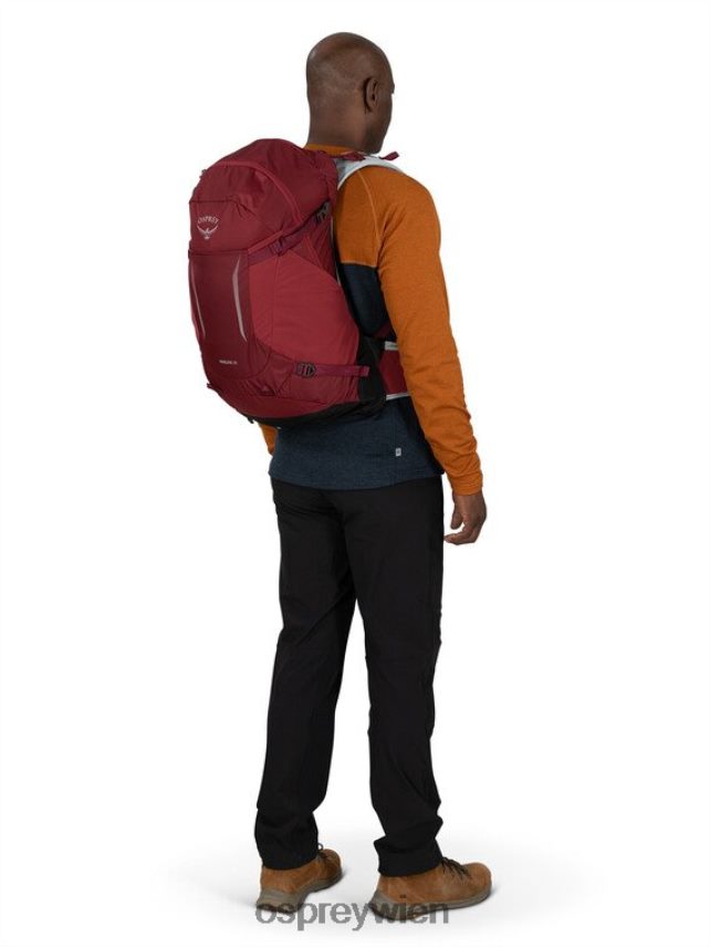 unisex Hikelite 28 Wandern Osprey Schwarz Rucksack J4028N209
