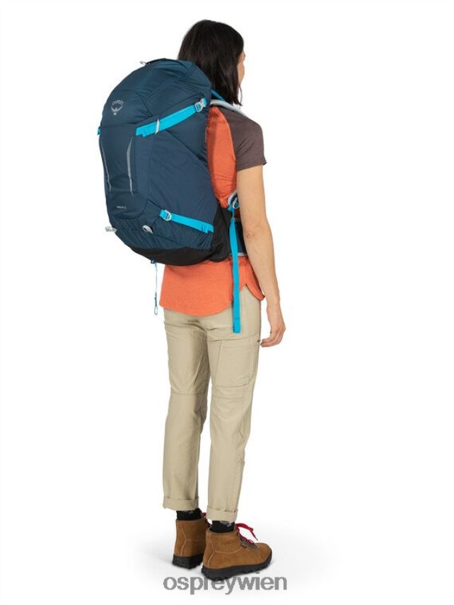 unisex Hikelite 32 Wandern Osprey Sangria rot Rucksack J4028N212
