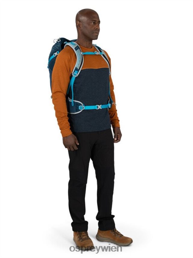 unisex Hikelite 32 Wandern Osprey Sangria rot Rucksack J4028N212