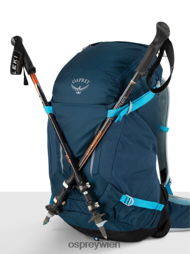 unisex Hikelite 32 Wandern Osprey Schwarz Rucksack J4028N213