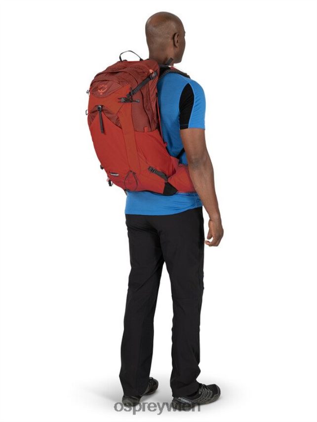 unisex Manta 24 Wandern Osprey Eichenblattorange Rucksack J4028N214
