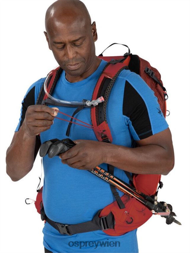 unisex Manta 24 Wandern Osprey Eichenblattorange Rucksack J4028N214