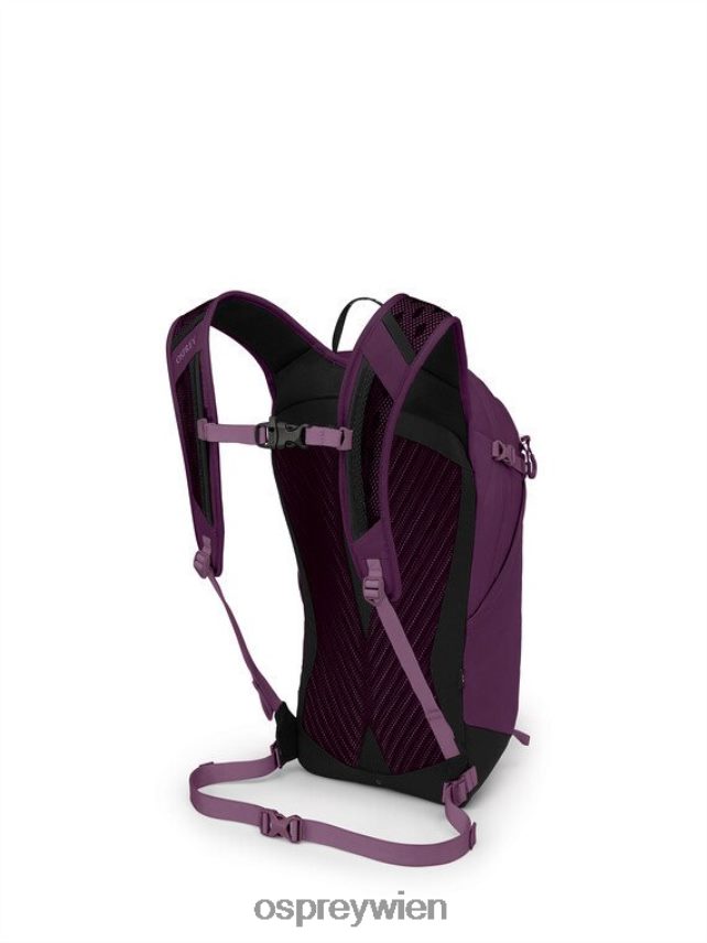 unisex Sportlite 15 Wandern Osprey Aubergine lila Rucksack J4028N256