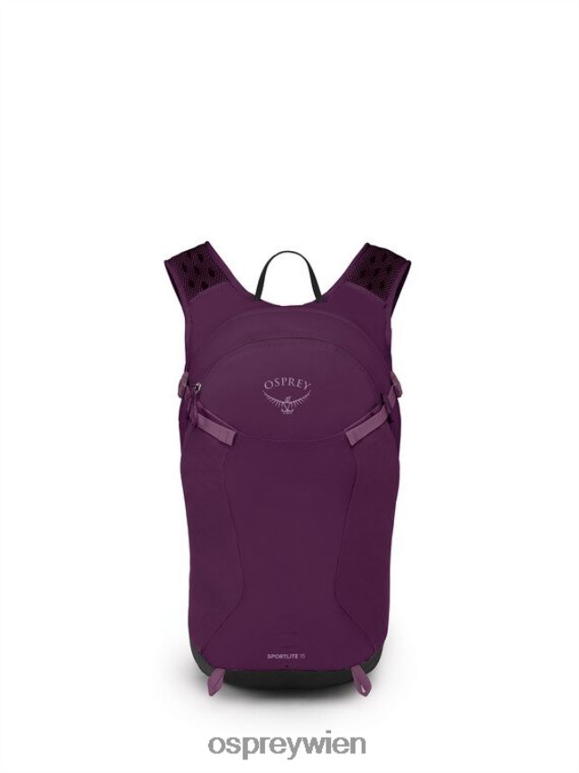 unisex Sportlite 15 Wandern Osprey Aubergine lila Rucksack J4028N256