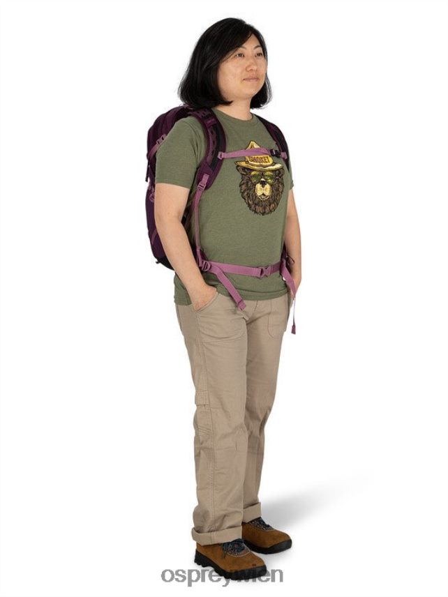 unisex Sportlite 25 Wandern Osprey Aubergine lila Rucksack J4028N265