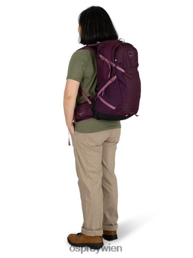 unisex Sportlite 25 Wandern Osprey Aubergine lila Rucksack J4028N265