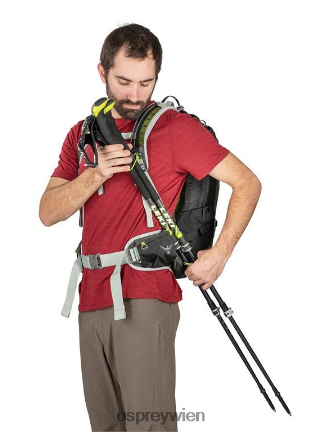 unisex Stratos 24 Tage Wandern Osprey Weihnachtsstern rot Rucksack J4028N272