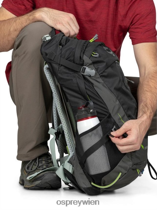 unisex Stratos 24 Tage Wandern Osprey Weihnachtsstern rot Rucksack J4028N272